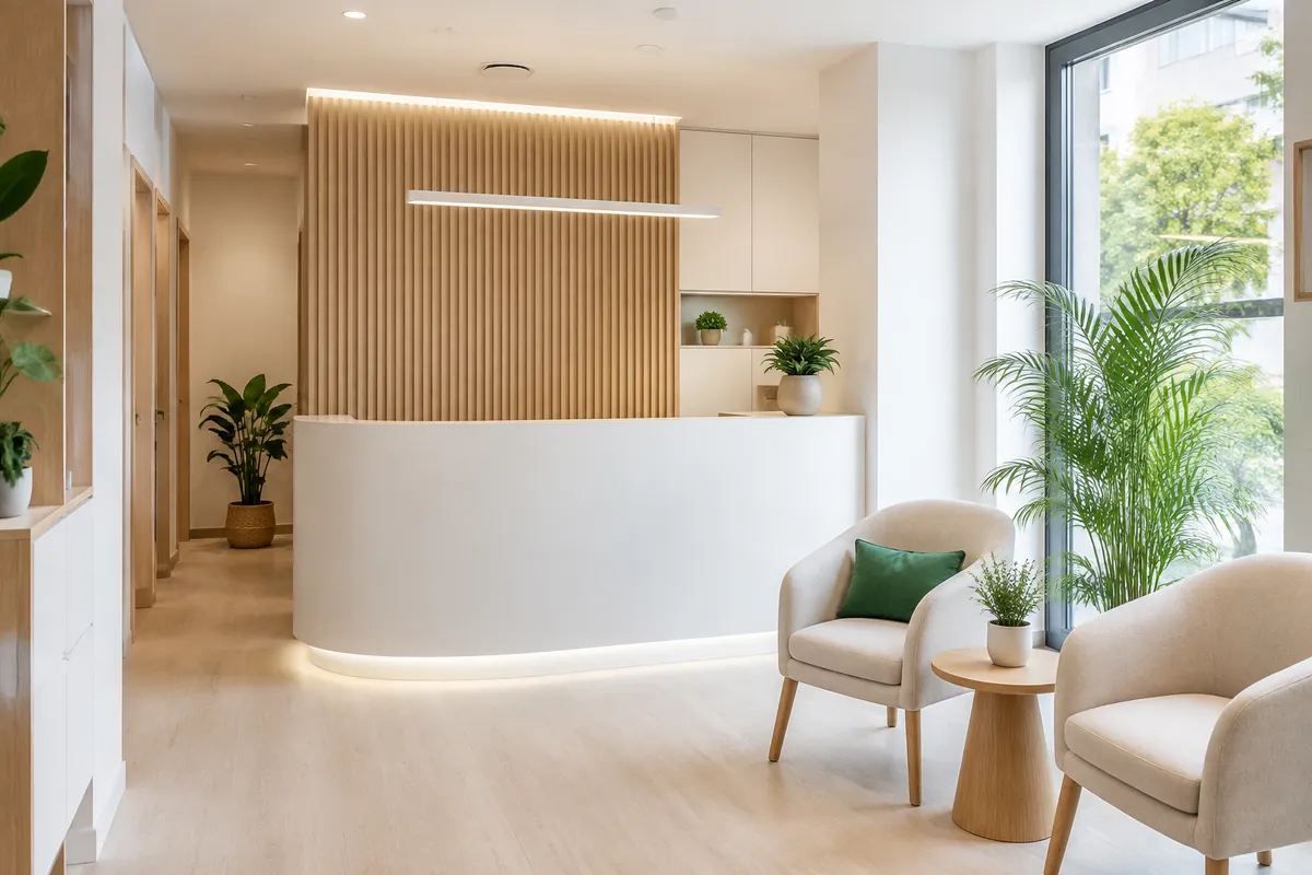 Recepția clinicii Slim Healthy Center
